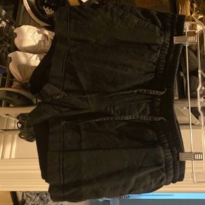 Black Old Navy Linen Shorts